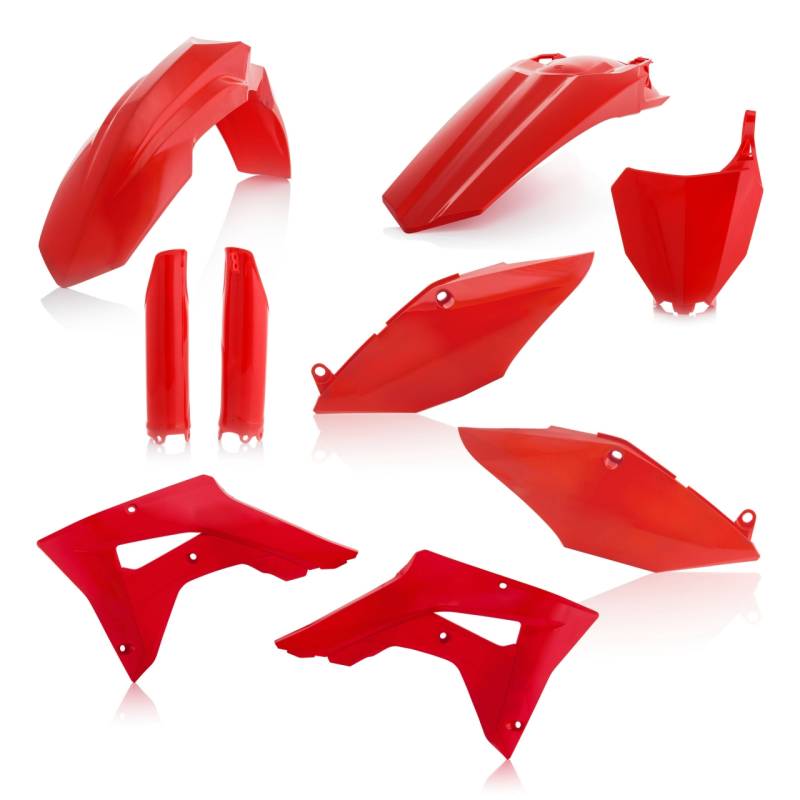 Acerbis Plastic Kit-Full 00 Cr Red Crf450Rx 2017- 2645470227