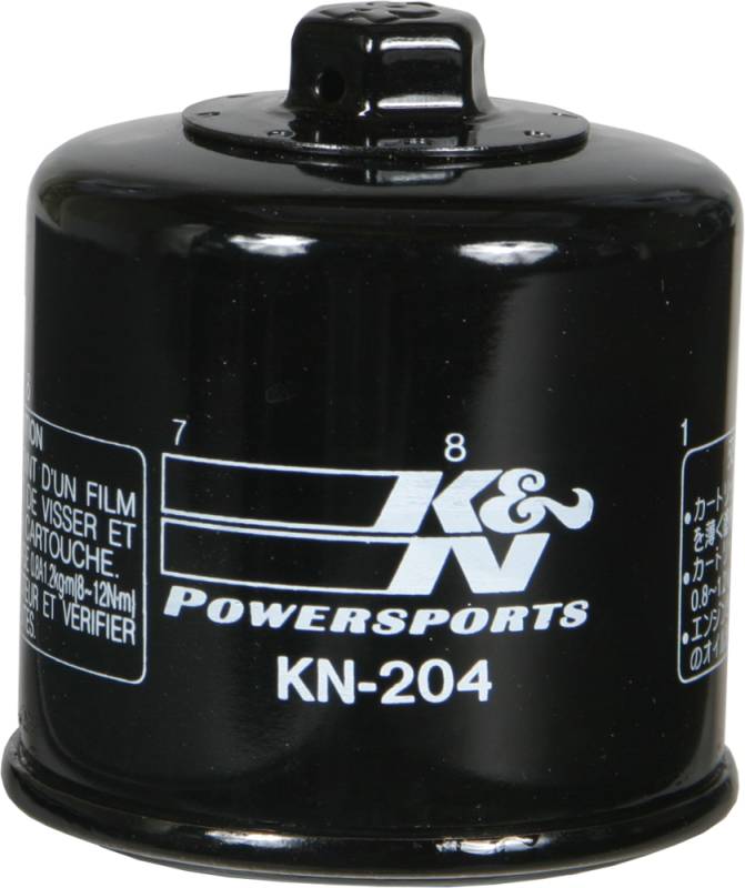 K&N OEM Replacement Oil Filter Black KN204