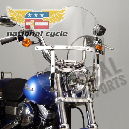 National Cycle - National Cycle SwitchBlade Chopped Windshield - Clear - N21431A