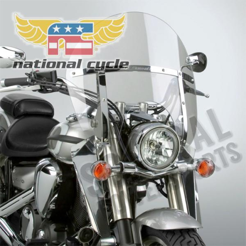 National Cycle - National Cycle SwitchBlade Chopped Windshield - Clear - N21435