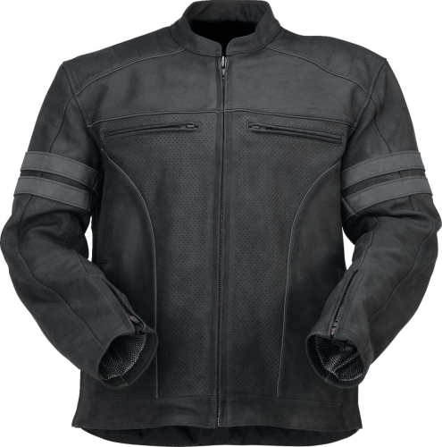 Z1R - Z1R Remedy Leather Jacket - 2810-3895 - Black - 4XL