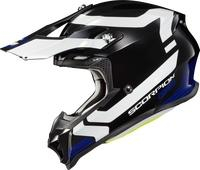 Scorpion - Scorpion EXO VX-16 Format Helmet - 16-1122 - Black/White/Blue - X-Small