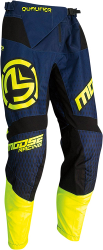 Moose Racing - Moose Racing Qualifier Pants - 2901-9155 - Navy/Hi-Vis - 40