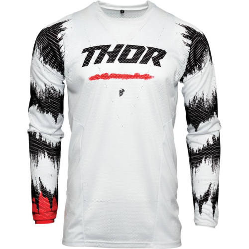 Thor - Thor Pulse Air Rad Youth Jersey - 2912-1971 - White/Red - X-Large
