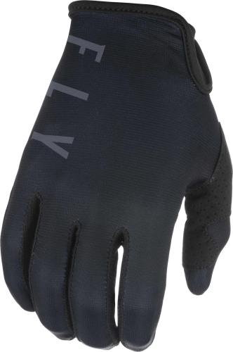 Fly Racing - Fly Racing Lite Youth Gloves - 374-71004 - Black/Gray - 04