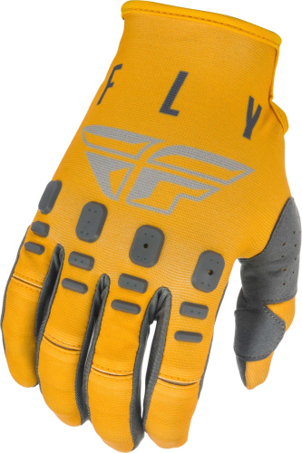 Fly Racing - Fly Racing Kinetic K121 Gloves - 374-41307 - Mustard/Stone/Gray - 07