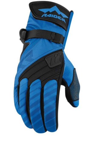 Icon - Icon DKR Gloves - XF-2-3301-2477 - Blue - Small