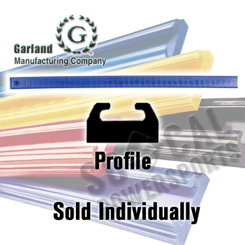 Garland Mfg Co - Garland Mfg Co Slides - UHMW - Blue - 24 - 64in - 24-6400-1-01-07