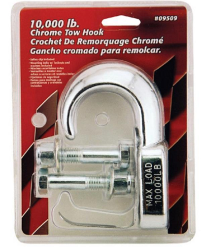 Erickson - Erickson Tow Hook - Chrome - 09509