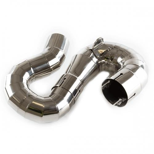 Lextek - Lextek Stainless Steel Link Pipe - Polished - LNKPP061