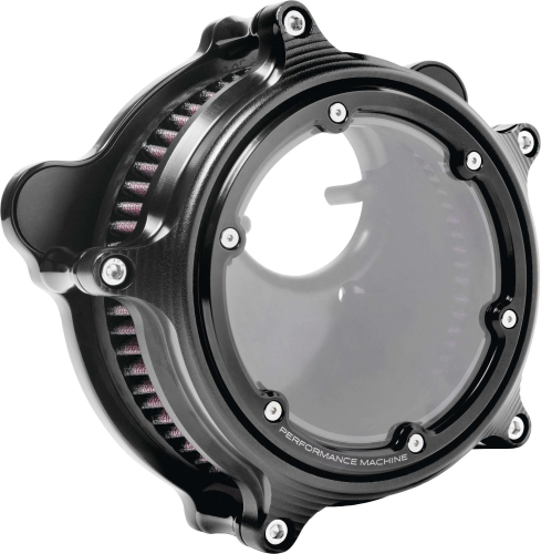 Performance Machine - Performance Machine Vision Series Air Cleaner - Black Ops - 0206-2158-SMB