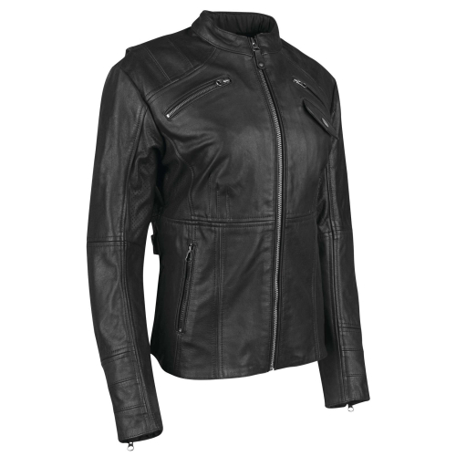 Speed & Strength - Speed & Strength 7th Heaven Womens Leather Jacket - 1101-1216-0056 - Black - 2XL