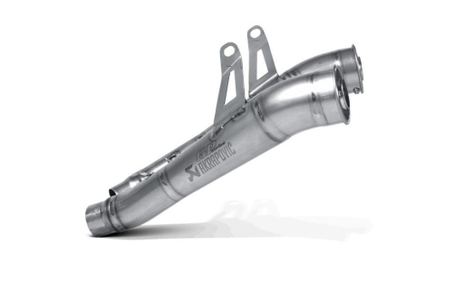 Akrapovic - Akrapovic GP-Style Megaphone Slip-On Line Dual Exhaust - Titanium Mufflers - SM-K10SO1T