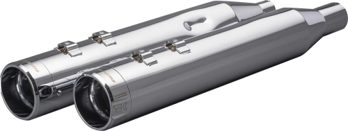 Khrome Werks - Khrome Werks 4.50in. HP-Plus Slip-On Muffler - Chrome Klassic Tip - 202975