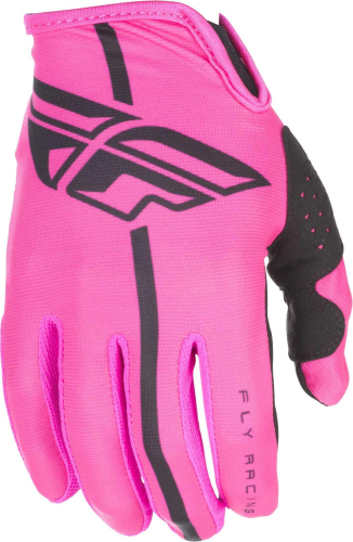 Fly Racing - Fly Racing Lite Youth Gloves - 371-01905 - Neon Pink/Black - Medium