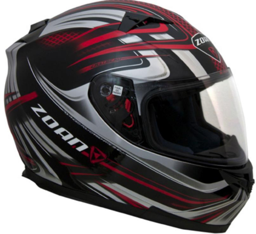 Zoan - Zoan Blade SV Reborn Graphics Snow Helmet with Electric Shield - 035-208SN/E - Red - 2XL