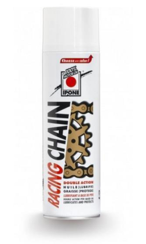 Ipone - Ipone Racing Chain Grease Spray - 500ml - White - 800228