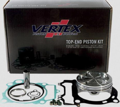 Vertex - Vertex Cast Replica Top End Piston Kit - Standard Bore 79.95mm, 10.2:1 Compression - VTK24397B