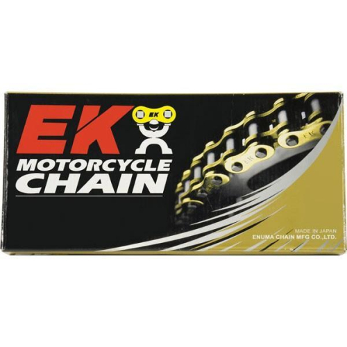 EK Chain - EK Chain 428 SHDR Supersport Series Chain - 136 Links - Gold - 428SHDR-136G