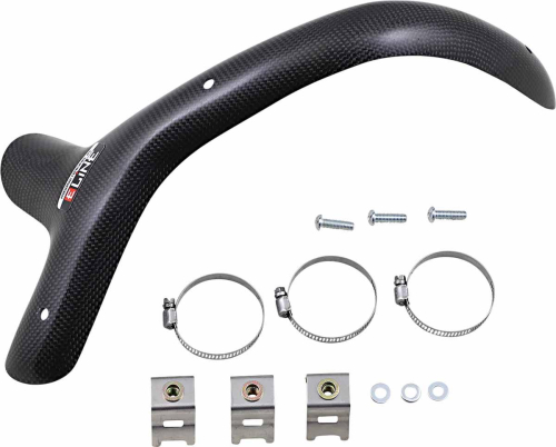 Moose Racing - Moose Racing Pipe Guards By ELINE for 4-Stroke Exhaust - MHS50020