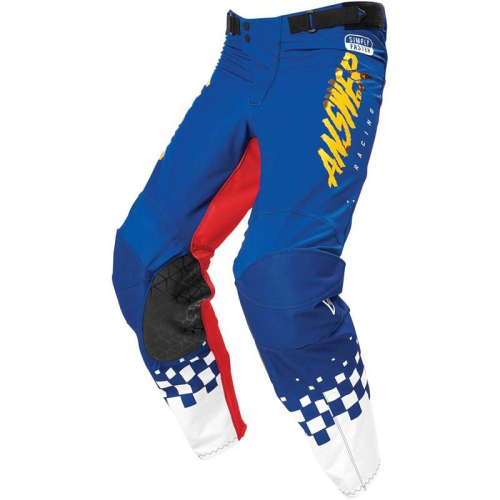 Answer - Answer Elite Redzone Pants - 0407-0566-5730 - White/Navy/Scarlet - 30