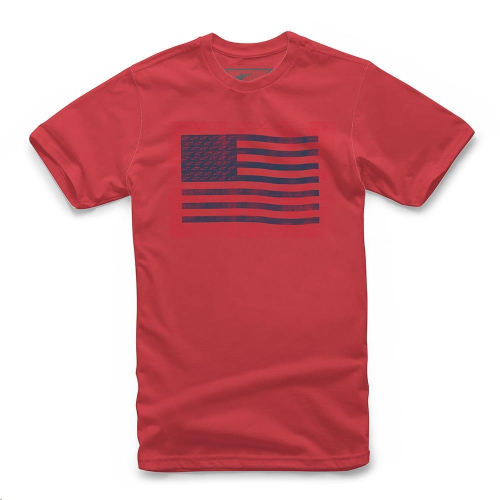 Alpinestars - Alpinestars Flag T-Shirt - 12107202630L - Red - Large