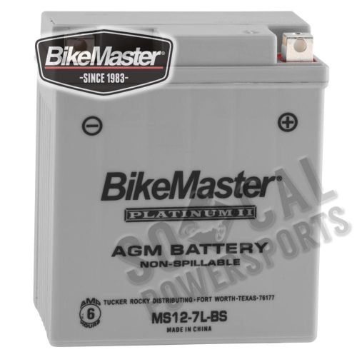 BikeMaster - BikeMaster AGM Platinum II Battery - 780740