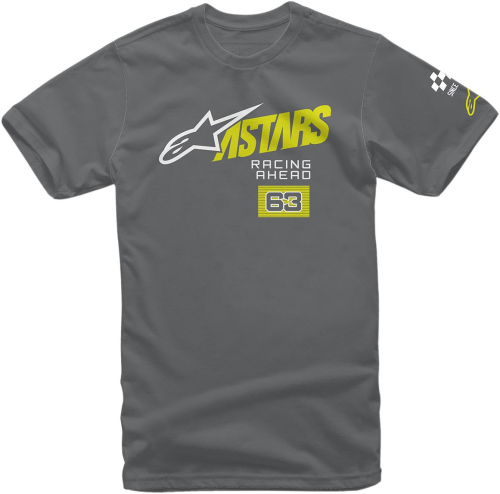 Alpinestars - Alpinestars Title T-Shirt - 1210-72000-18-XL - Charcoal - X-Large