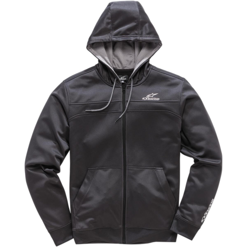 Alpinestars - Alpinestars Freeride Fleece Front Zip Hoody - 1018-53010-10-L - Black - Large