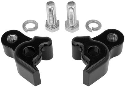 Burly Brand - Burly Brand Lowering Blocks - Black - B28-279