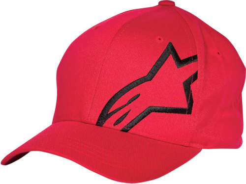 Alpinestars - Alpinestars Corp Shift 2 Curved Brim Hat - 1032810083010SM - Red/Black - Sm-Md