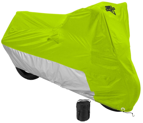 Nelson-Rigg - Nelson-Rigg MC-905 Defender Deluxe Motorcycle Cover - Hi-Vis Yellow/Silver - X-Large - MC-905-04-XL