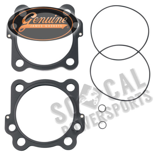 James Gasket - James Gasket Cylinder Head/Base Gasket Kit - 3 7/8in. Big Bore - 16787-99-MLS