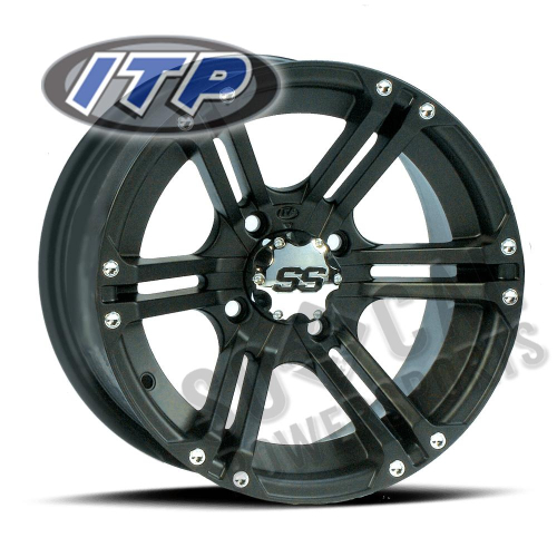 ITP - ITP SS212 Wheel - 14x8 - 5+3 Offset - 4/115 - Black - 1428380536B