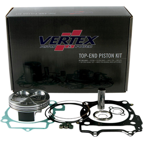 Vertex - Vertex Cast Replica Top End Piston Kit - Standard Bore 46.96mm, Standard Compression - VTK24212C-2