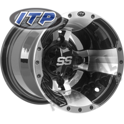 ITP - ITP SS112 Sport Wheel - 9x8 - 3+5 Offset - 4/115 - Machined - 0928386404B