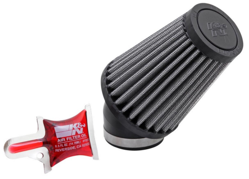 K&N Engineering - K&N Engineering Universal Round Tapered Air Filter - Rubber End Cap - R-1100