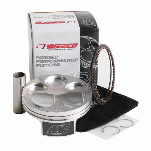 Wiseco - Wiseco Piston Kit (2-Ring) - Standard Bore 76.95mm, 13.5:1 Compression - 4881M07700