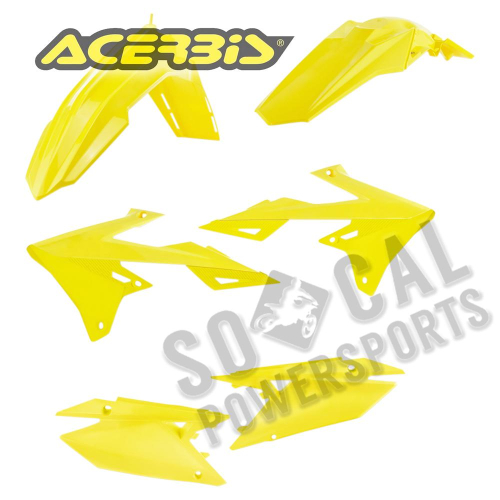 Acerbis - Acerbis Plastic Kit - RM Yellow - 2686540231