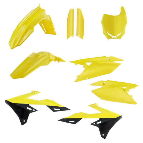 Acerbis - Acerbis Full Plastic Kit - Fluo Yellow - 2686554310