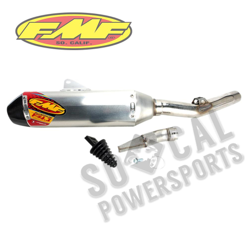 FMF Racing - FMF Racing Factory 4.1 RCT Slip-On - Aluminum Muffler - Stainless Midpipe - Carbon Endcap - 042357