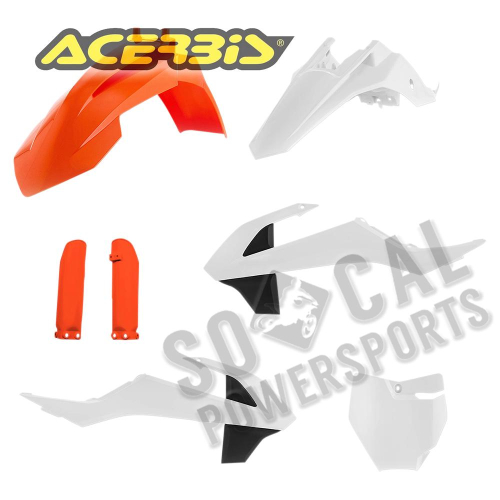 Acerbis - Acerbis Full Plastic Kit - Original 17 - 2449605569