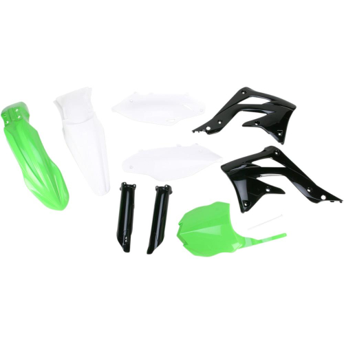 Acerbis - Acerbis Full Plastic Kit - Factory Kawasaki - 2314203693