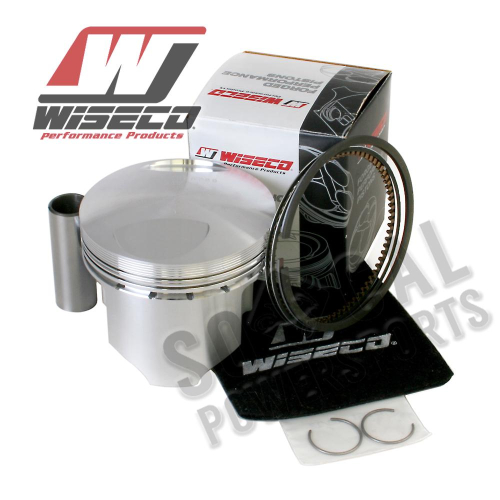 Wiseco - Wiseco Piston Kit - 2.00mm Oversize to 90.91mm, 10:1 Compression - 4045M08900