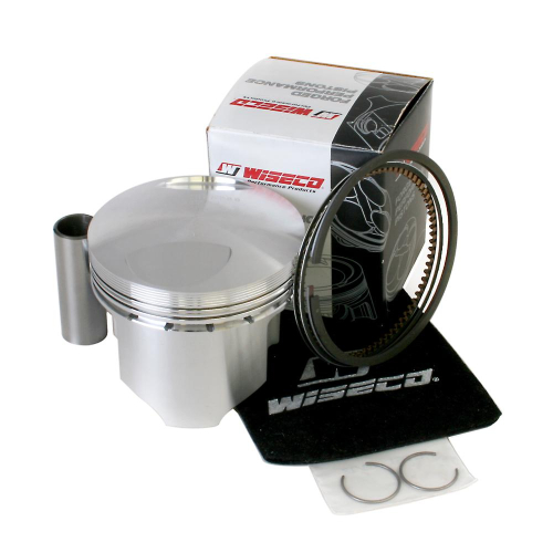 Wiseco - Wiseco Piston Kit - 1.00mm Oversize to 88.91mm, 10:1 Compression - 4045M08800