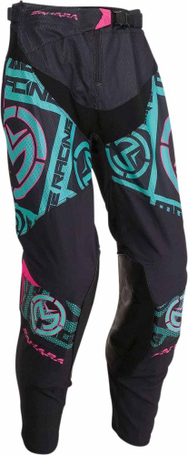 Moose Racing - Moose Racing Sahara Pants - 2901-9921 - Teal/Pink/Black - 32