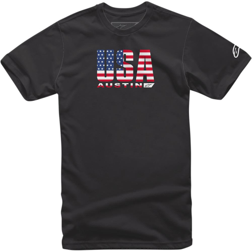 Alpinestars - Alpinestars Circuits T-Shirt - 1211-72012-1093-L - Black Usa - Large