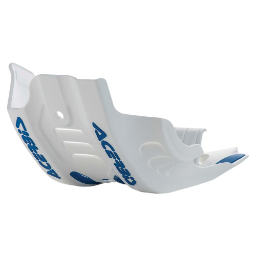 Acerbis - Acerbis Skid Plate - White/Blue - 2449421029