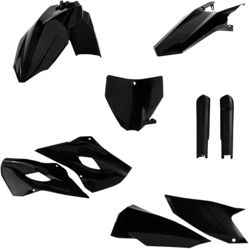 Acerbis - Acerbis Full Plastic Kit - Black - 2403080001