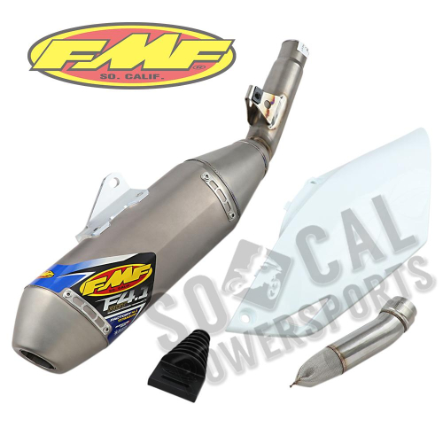 FMF Racing - FMF Racing Factory 4.1 RCT Slip-On - Titanium Muffler - Titanium Midpipe - Titanium Endcap - 041527